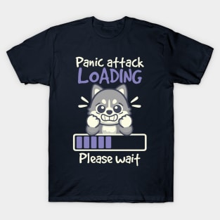 Panic attack loading T-Shirt